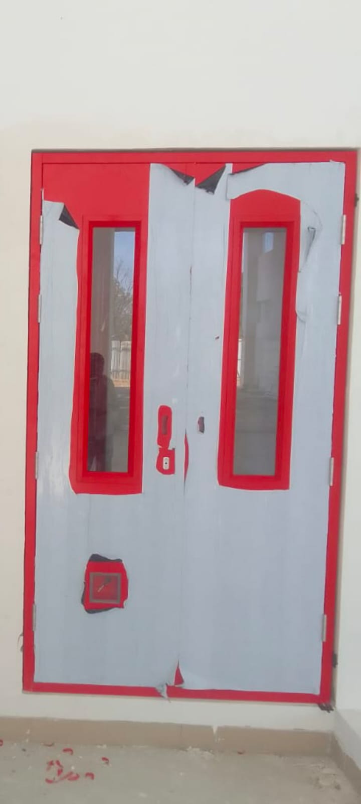 Clean room door